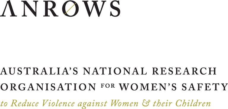 Logo: ANROWS Australia's National Research Organisation for Women's Safety to Reduce Violence against Women and their Children